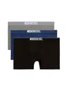 Diesel Men Pack Of Three Boxers In Multicolor