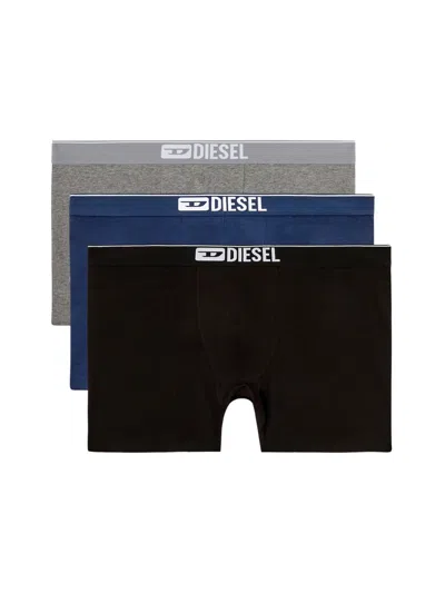 Diesel Men Pack Of Three Boxers In Multicolour