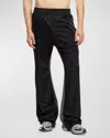 DIESEL MEN'S PIECED ELASTIC-WAIST TROUSERS