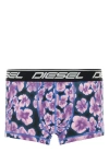Diesel Printed Stretch Polyester Boxer In Purple