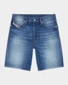 Diesel Men's Regular Denim Shorts In Blue