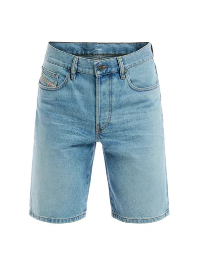 Diesel Regular Denim Shorts In Blue