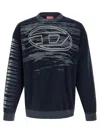 Diesel S-boxt-t1 Sweatshirt In Blue