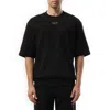 Diesel Oval D Logo-plaque Cotton T-shirt In Black