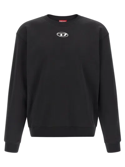 Diesel Men Black S-norm-iod Sweatshirt