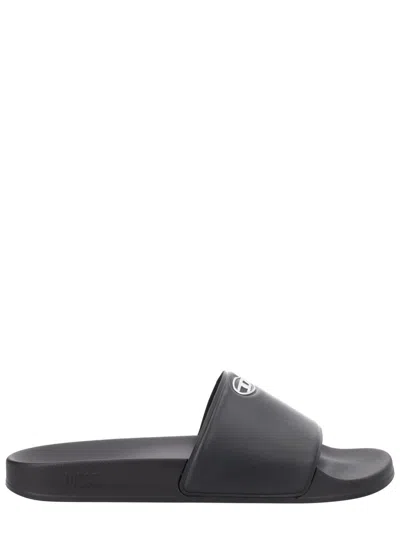 DIESEL DIESEL MEN "SA-BLOOP" SLIPPER WITH LOGO