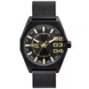 Diesel Dz2195 43mm In Black