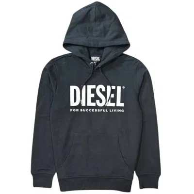 Diesel Men's Successful Living Hoodie In Black