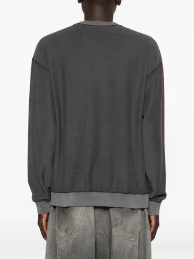 Diesel Men's Sweatshirt In Gray