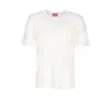 Diesel Men T-adjust-slits-r17 Logo T-shirt In White