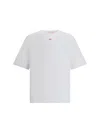 Diesel Man T-shirt White Size L Cotton In White
