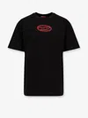 Diesel Men T-boxt-od Cotton T-shirt In Black