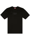 Diesel T-adjust Bigoval Tee In Black