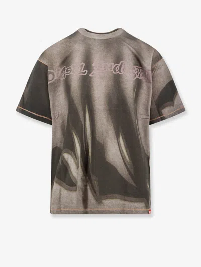 DIESEL DIESEL MEN T-BOXT-SHOW-V2 COTTON T-SHIRT