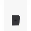 Diesel Hissu Evo Logo-badge Leather Cardholder In T8013