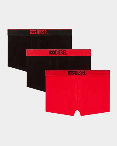DIESEL MEN'S UMBX-DAMIEN 3-PACK BOXER BRIEFS
