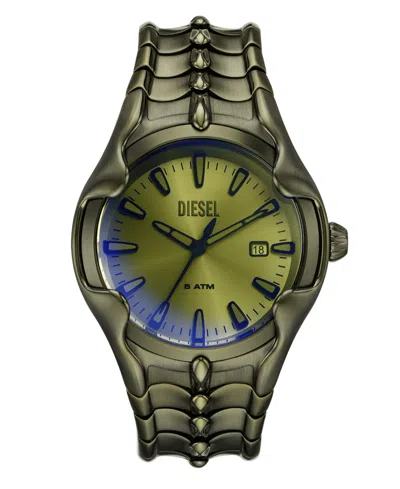 Diesel Men's Vert Quartz Three-hand Date Green Stainless Steel 45mm