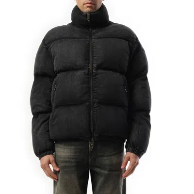 Diesel Men's W-mons Down Jacket In Black