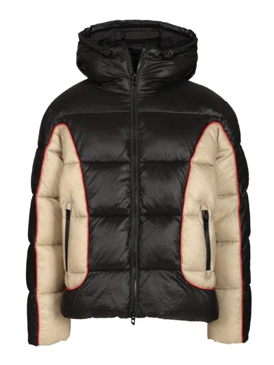 DIESEL DIESEL MEN "W-OSTEND" HOODED DOWN JACKET