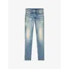 Diesel Mens 1979 Sleenker Distressed Skinny-leg Stretch-denim Jeans 01