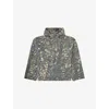 Diesel Mens J Lint Camo-print Relaxed-fit Hooded Denim Jacket 5afa