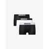 Diesel Mens Multi Damien Branded-waistband Pack Of Three Stretch-cotton Boxers In Multi