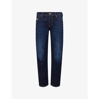 Diesel Mens Dark Blue 1986 Larkee-beex 009zs Regular-fit Denim Jeans