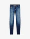 Diesel Mens 1 1979 Sleenker Skinny-leg Stretch-denim Jeans