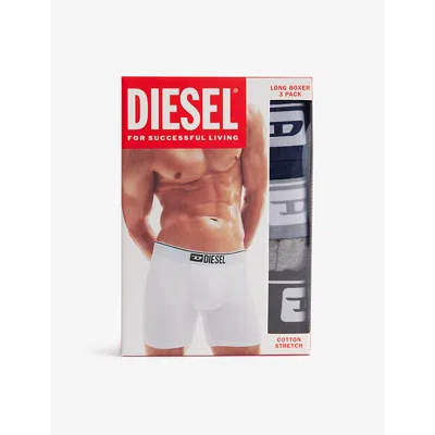 Diesel Set Di Tre Boxer Con Fascia In Tono In E4125