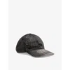 Diesel Mens C-gable-black Denim Cap 02