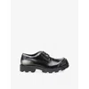 Diesel D-hammer-leather Lace-up Shoes With Oval D Toe Cap