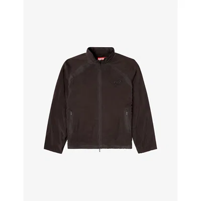 DIESEL MENS DIESEL J-HENRI-SOUVENIR PHOENIX-EMBROIDERED WOVEN JACKET