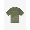 Diesel Mens 51f T-adjust-r13 Crewneck Cotton-jersey T-shirt
