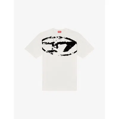 Diesel Short-sleeved T-shirt In White