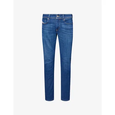 Diesel Mens Medium Blue 1979 Sleenker Skinny-fit Stretch-denim Jeans