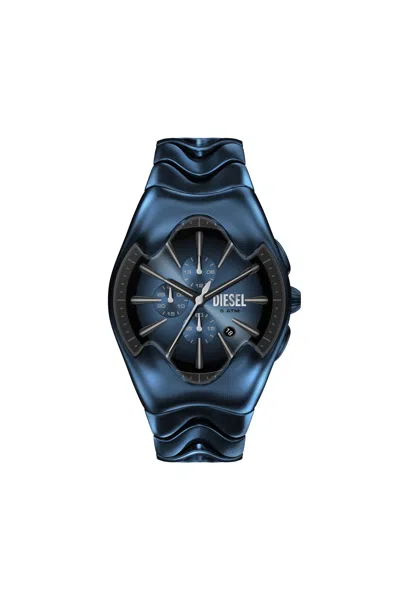 Diesel Mercurial Chronograph Blue Stainless Steel Watch