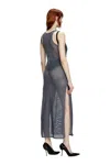 Diesel Mesh Beach Cover-up In Gray