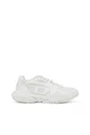 Diesel S-pro-v-dense-mesh Sneakers With Oval D Logo In White
