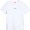 Diesel ® Metallic Oval D Cutout T-shirt In White