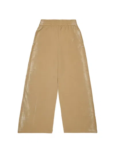 Diesel Kids' 메탈릭 이펙트 펠릭 팬츠 In Green