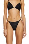 Diesel Microfibre Briefs With Crystals
