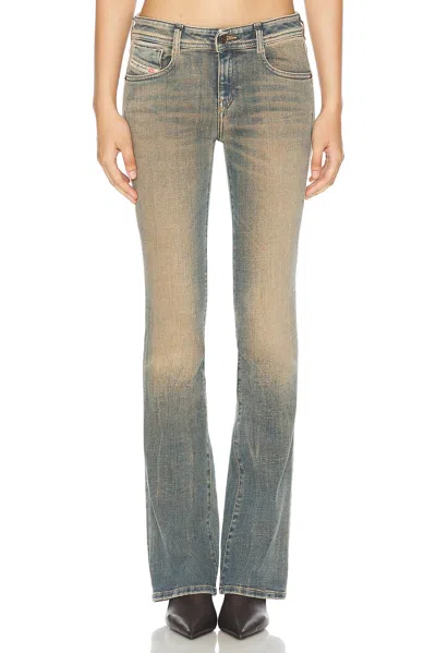 Diesel Mid Rise Bootcut In Denim