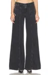 Diesel Mid Rise Flare Leg In Dark Blue