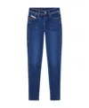 Diesel 1989 D-mine 09i28 Straight-leg Jeans In Blue