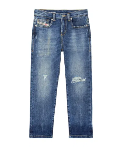 DIESEL DIESEL KIDS 2020 D-VIKER-J DISTRESSED JEANS