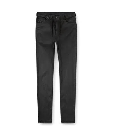 Diesel Mid-waist Denim Pants In Black