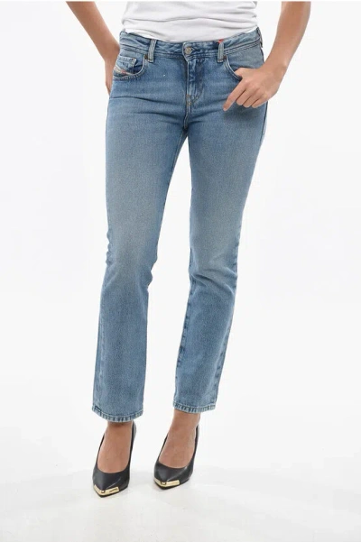 DIESEL MID WASHED SLIM FIT DENIMS 17CM