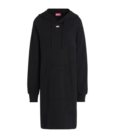 Diesel Midi Dress In Black