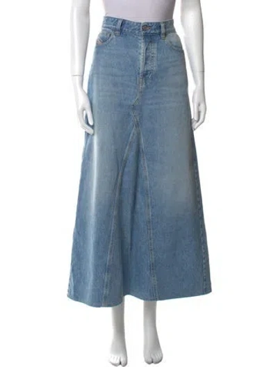 Pre-owned Diesel Midi Length Skirt In Blue