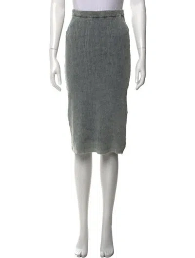 Pre-owned Diesel Midi Length Skirt W/ Tags In Black